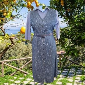 Y2K Cottage Dress and Blouse 3pc Set